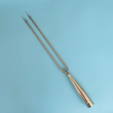 낚시 작살 미꾸라지 겨우살이 물고기 뜰채 그물 장대, 2치 길이 금속 30cm+대형