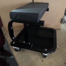 限時下殺O 修車專用凳子 滑輪工作凳 移動凳子 修車登動車 滑輪旋轉萬向輪簡易 修車凳維修凳移動工具 可放工具解放雙手, 1個, 升級⭐黑色