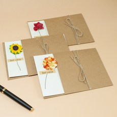 입체 꽃 카드 어버이날 감사편지, 로즈