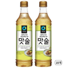 청정원 맛술, 830ml, 18개