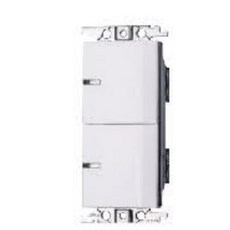 Panasonic國際牌 GLATIMA系列 WTGF5252 WTGF7252 埋入式螢光二切開關, 1個, 陶瓷白,220V