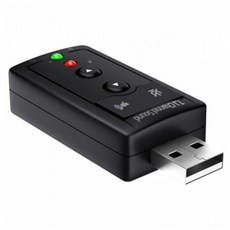 7.1 채널 사운드 카드 USB 외장형 USB71C, 상세페이지 참조, 1