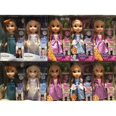[DISNEY] 디즈니 아기공주 티타임세트 겨울왕국 라푼젤 캐릭터인형 공주인형 / 코스트코, 아리엘, 1개
