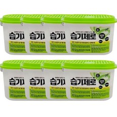 피죤 습기제로 제습제 본품, 275g, 8개