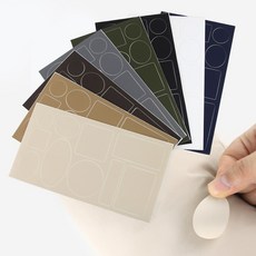 JSTrading 패딩 수선 패치 우산 가방 땜빵 구멍막기 수선용 스티커, 1개, 그레이