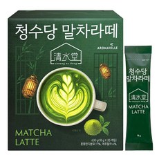 익선동 청수당 말차라떼, 35개입, 630g