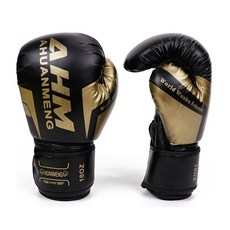 카르빈 권투 글러브 킥 복싱 MMA, 1개, 블랙 1개, 블랙
