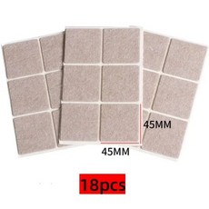 72 3개 셀프 접착 방지 발판 의자 스크래치 미끄럼 댐퍼 테이블 매트 패드 러그 바닥 가구 범퍼 다리 펠트, 3