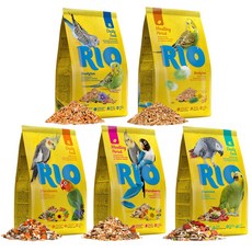 밀베리 리오 앵무새 모이 코뉴어 모란 사랑 잉꼬 왕관 퀘이커 먹이 사료 알곡, 3.리오 중소형, 1개, 1kg