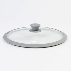 라온샵 올비아 후라이팬 뚜껑 강화 실리콘 냄비 뚜껑 28cm 실리콘프라이팬덮개 실리콘냄비뚜껑, 28cm_실리콘손잡이