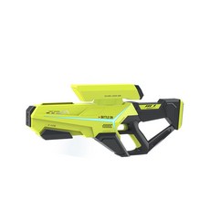 手自一體電動水槍 燈光 自吸 防水 DIY 電子衝脈 高發水槍 兒童玩具, 高科技DIY【電動水槍-綠色】,【可外接瓶-手自一體-燈光變化】, 1個, 綠色