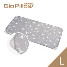 GIO Pillow 二合一床套 L號 90x120cm 雙面設計 冬夏兩用, 1個, 兩用床套-L號晚安兔兔