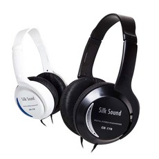 소야 디지털피아노 헤드폰 CD-770 전자피아노 헤드셋 5.5mm, CD770, 화이트