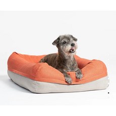 LIFEAPP 愛兒堡 水洗墊寵物睡墊 台灣製造 寵物睡床 狗窩 貓窩, 1個, 單買 愛兒堡專用布套/愛馬仕橘,M:W85xD60xH20cm, 愛馬仕橘