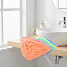 자취생주방 부드러운 극세사 주방 핸드 타올, 1개