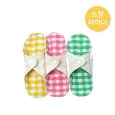 [포근이슬] 소창라이너추천~소형3매/선물용/얇음/무방수/무자극/천연소재 /데일리 삶음가능 자연소재/질염 요실금, 1개, 2개입