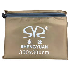 庫鎷尹 Kumay 300x300cm 銀膠天幕, 沙黃色