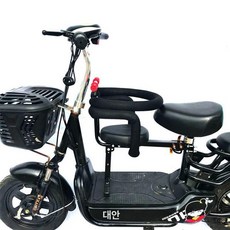 전기자전거보조안장 전기자전거 쿠션 등받이 시트 자전거 보조의자 보조 보조안장 안장 어린이, 308 난간+하프가드+울타리, 1개