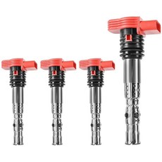 A-Premium 엔진 점화 코일 팩 아우디 A4 A4 Quattro 2005-2006 A6 A6 Quattro 2002-2005 V6 3.0L와 호환 교체 # 06C9, A-Premium 엔진 점화 코일 팩, 아우디 A4 A