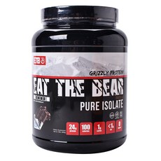 EAT THE BEAR Grizzly蛋白質純蛋白質 巧克力, 1個, 908g