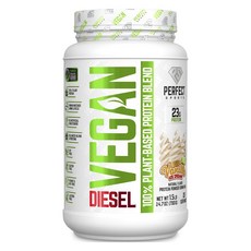 Perfect Sports Diesel 純素植物基蛋白混合物 香草冰淇淋夢幻口味, 1個, 700g
