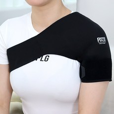 파워플러스 의료용 어깨보호대 통증 패치 밴드 아대 탈구보호 헬스 골프 깁스 약국 국내제작, 1개