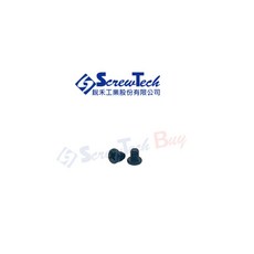 【銳禾】工廠直營 M2x2.5 I頭 十字槽 機械牙 鍍黑鋅 螺絲 100入 特殊螺絲, 1個, IAM0200251D-2