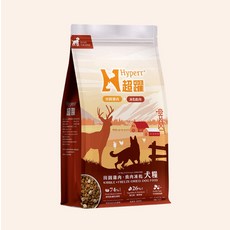 Hyperr 超灃 田園雞肉佐鹿肉凍乾犬糧, 2kg, 1個, 雞肉、鹿肉