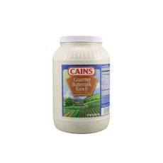 케인즈 고메 버터밀크 랜치 드레싱 3.78L -- 케이스당 4개 Cains Gourmet Buttermilk Ranch Dressing 1 Gallon -- 4 per case, Buttermilk,Ranch, 1개