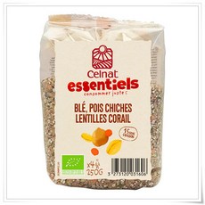 셀낫 위트 병아리콩 코랄 렌틸콩 믹스, 4개, 250g