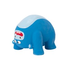 艾爾發寵物 Q-MONSTER 下腰系列 乳膠玩具 狗玩具 耐咬玩具 寵物玩具, 1個, 河馬