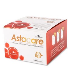 Astacare 德國頂級藻紅素光漾膠囊, 1個, 60顆
