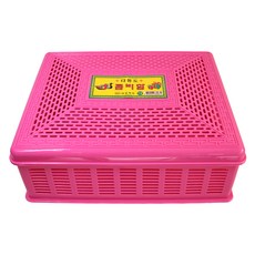 대일 다용도 콤비함 5호 뚜껑있는 플라스틱 정리함 바구니, 1개, 1개