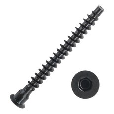 Confirmat 가구 연결 나사 M7 x 50mm 100PCS 육각소켓
