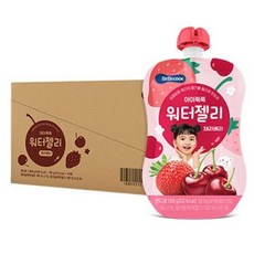 베베쿡 아이쭉쭉 워터젤리 체리베리, 100g, 100개