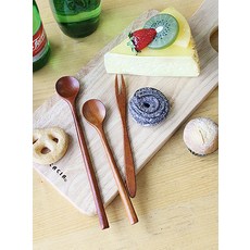 로즈우드 티스푼 티포크 주방용품 생활용품 생활잡화