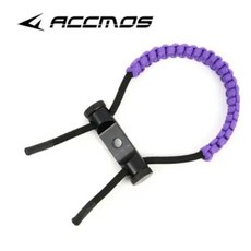 양궁용품 양궁가방 양궁 활 손목 코드 조절 가능한 꼰 낙하산 컴파운드 슬링, 1개