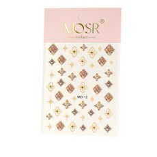 5D 고딕봉우리 네일스티커 네일아트재료, 1개, 브라운(647)