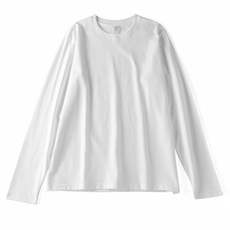 PETITBATH 남성 기본 라운드 긴팔 티 데일리 SYX122305