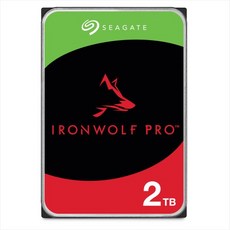 씨게이트 아이언울프 프로 HDD SATA3 7200RPM 128M 2TB ST2000NE001