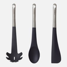 CUSININE Onyx 矽膠廚具3件組, 紫黑色