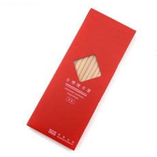 希諾奇 台灣檜木箸 通過SGS檢驗, 1個, 十雙入(無雷射圖案)