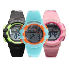 아동전자시계 아동방수시계 MIN-8206, 블랙