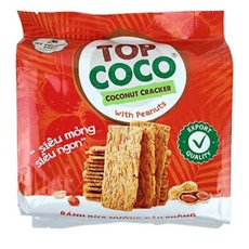 TOP COCO 椰子烤餅(花生風味), 1個, 079 花生 芝麻烤餅 （150g), 150g