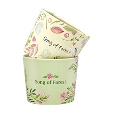 [테이크아웃] 에어홀더 포레스트2종 12/16온스(98파이)용 500개, 1박스, 500개입