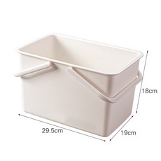 浴筐 洗澡籃 野餐籃 購物籃 收納筐 手提籃 浴室收納掛籃 洗澡瀝水籃 洗澡提籃 學生宿舍洗漱用品收納盒389990, 杏色