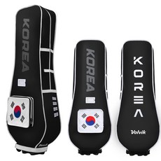 볼빅 항공커버 국가대표 코리아 에디션 골프 트래블커버 항공백, 블랙