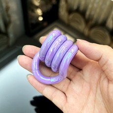 熱賣陶瓷系列扭扭樂寶石專注力訓練減壓神器小玩具tan解壓go, 陶瓷-夢幻紫, 1個