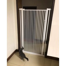 해이프 방묘문 2m 고양이 울타리 현관 펜스 펫도어 높, 1개, 높이 250cm