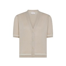 크루나 V넥 스트라이프 니트